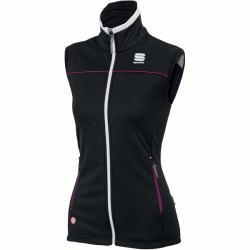 Kvinner Vesten Sportful Squadra Vest W svart
